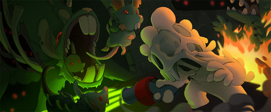 Noche de streaming: Nuclear Throne - El reto de Melting