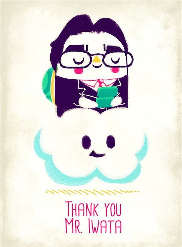 #ThankYouIwata, un tributo artístico colectivo a Satoru Iwata #ThankYouIwata, un tributo artístico colectivo a Satoru Iwata