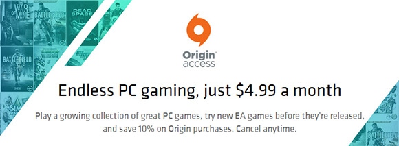 EA Access llega al PC con Origin Access