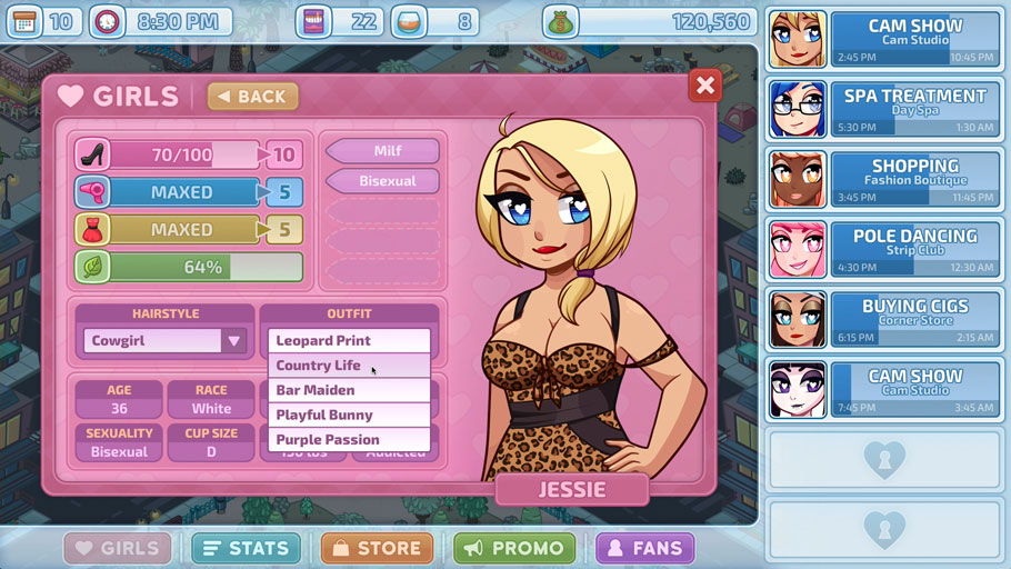 HunieCam Studio, el Cookie Clicker de las tetas, es un canto a la misoginia