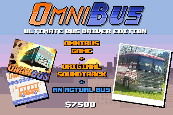 OmniBus sale el 26 de mayo, y su edición especial trae un autobus de verdad