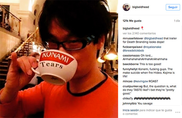 La histórica troleada de Norman Reedus a Konami La histórica troleada de Norman Reedus a Konami