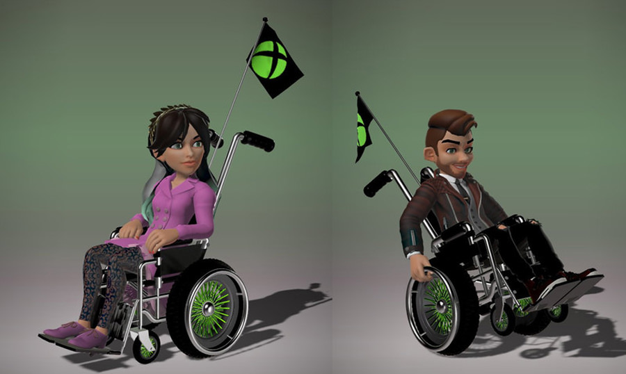 Los Avatars de Xbox ahora incluyen sillas de ruedas