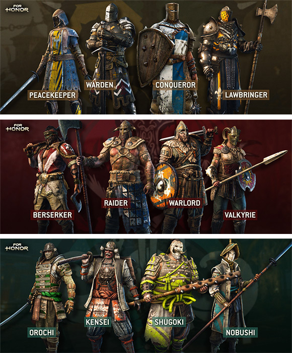 For Honor suma y sigue con sus nuevos héroes