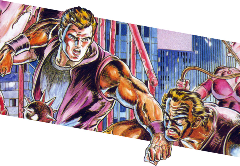 caratula double dragon 2 nes