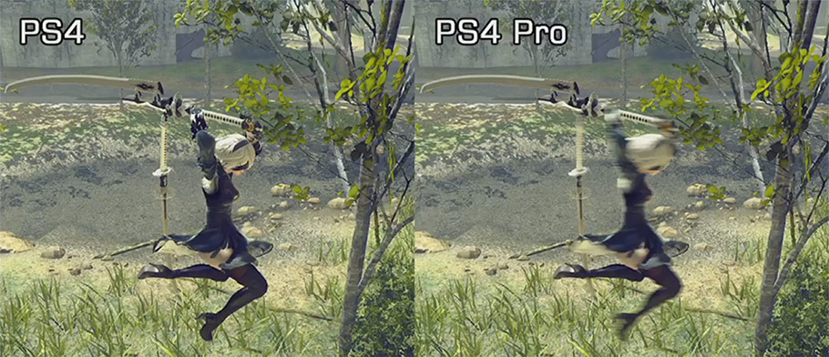 Square Enix detalla las mejoras de NieR: Automata en PS4 Pro