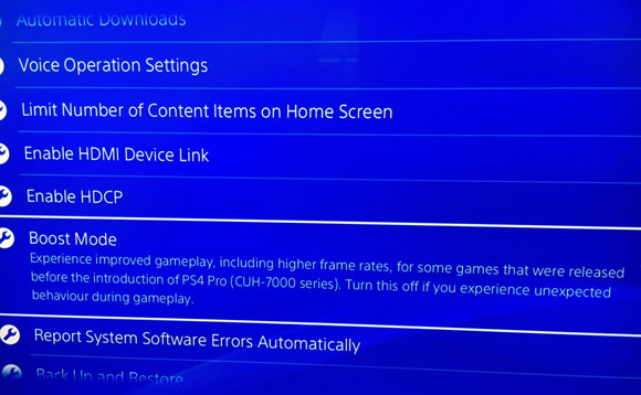 Sony confirma el nuevo Boost Mode para PS4 Pro en juegos sin parche de mejora