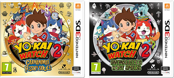 Yo-Kai Watch 2 saldrá en Europa el 7 de abril