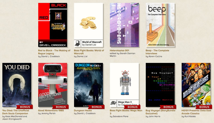 El nuevo StoryBundle tiene libros sobre Dark Souls, World of Warcraft y más
