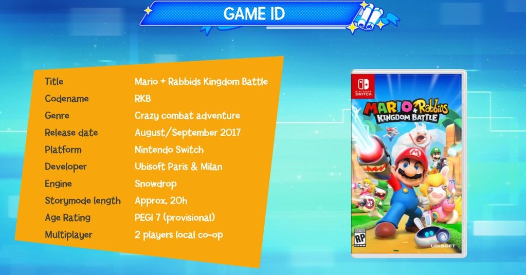 Filtrada una imagen promocional de Mario + Rabbids Kindgdom Battle
