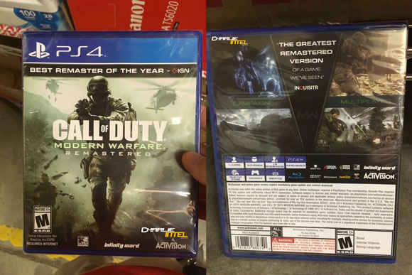 Call of Duty: Modern Warfare Remastered se publicará en caja el 27 de junio