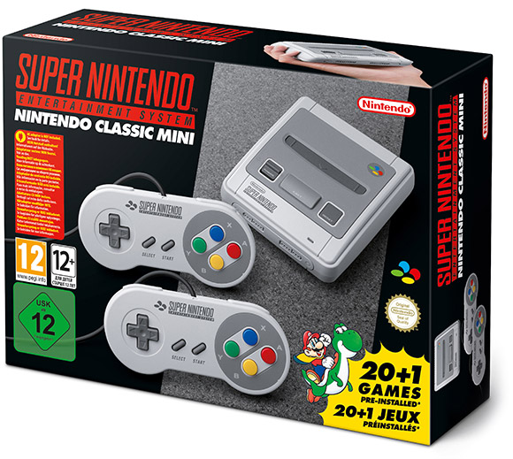 Anunciada la Super Nintendo Mini, que saldrá el 29 de septiembre