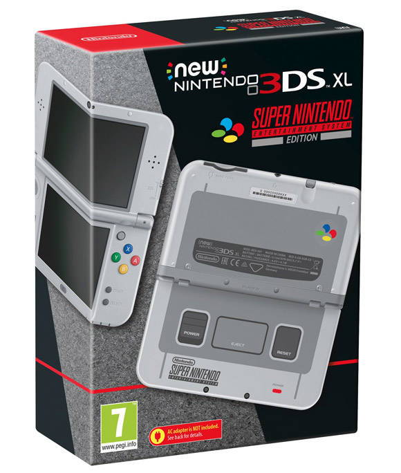 Nintendo presenta la New 3DS XL Super Nintendo Entertainment Edition