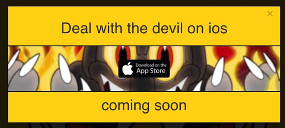 Una versión pirata de Cuphead aparece en iOS