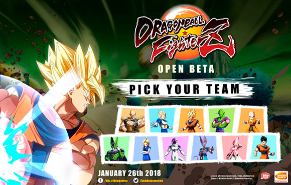 Este fin de semana hay beta abierta de Dragon Ball FighterZ 