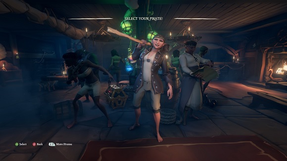 Los responsables de Sea of Thieves hablan sobre el editor de personajes, el endgame y los micropagos