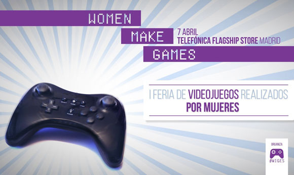 Women Make Games es la primera feria de videojuegos realizados por mujeres Women Make Games es la primera feria de videojuegos realizados por mujeres