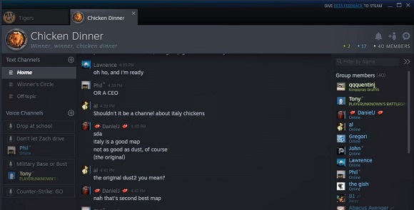 Valve planta cara a Discord: la próxima actualización de Steam incluirá la posibilidad de crear grupos de chat