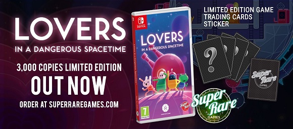 Lovers in a Dangerous Spacetime tendrá una edición física para Switch