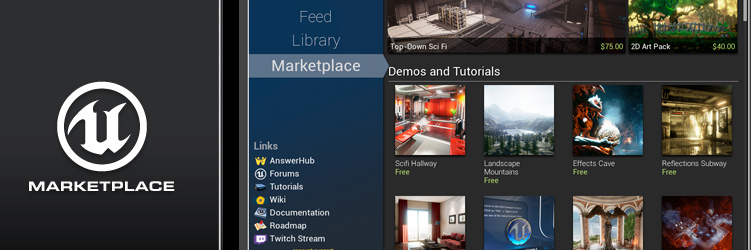 Epic mejora con retroactividad la cuota de beneficio para vendedores en el Unreal Engine Marketplace