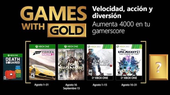 For Honor y Forza Horizon 2 llegan a los Juegos con Gold en agosto