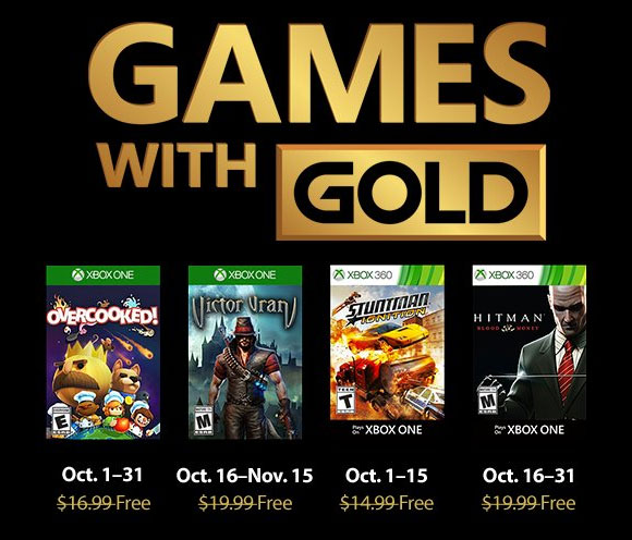 Overcooked lidera los Juegos con Gold de octubre