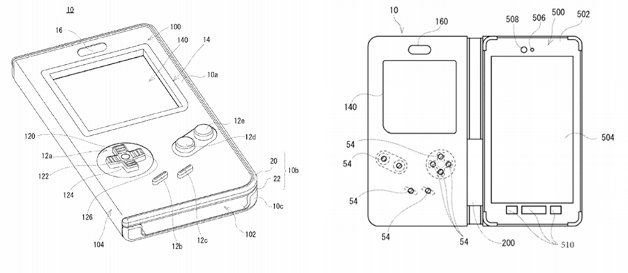 Nintendo patenta una carcasa que convierte el móvil en una Game Boy