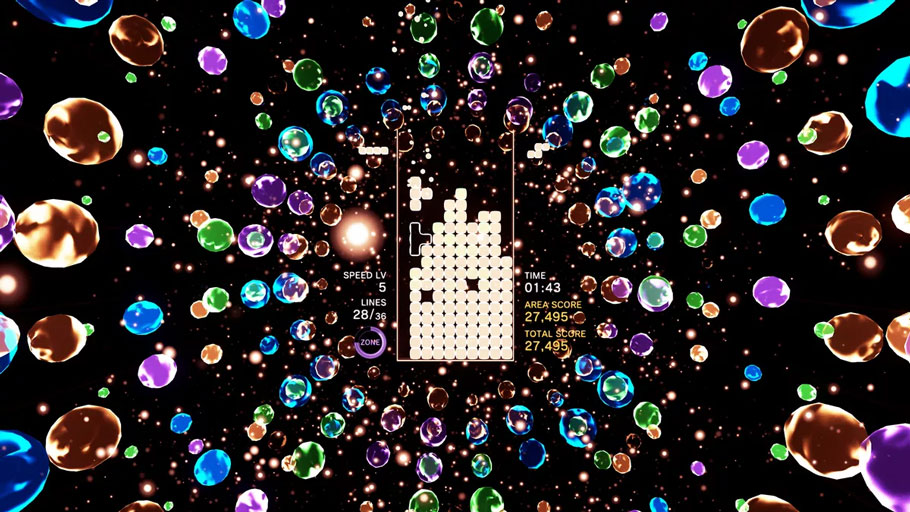 Análisis de Tetris Effect