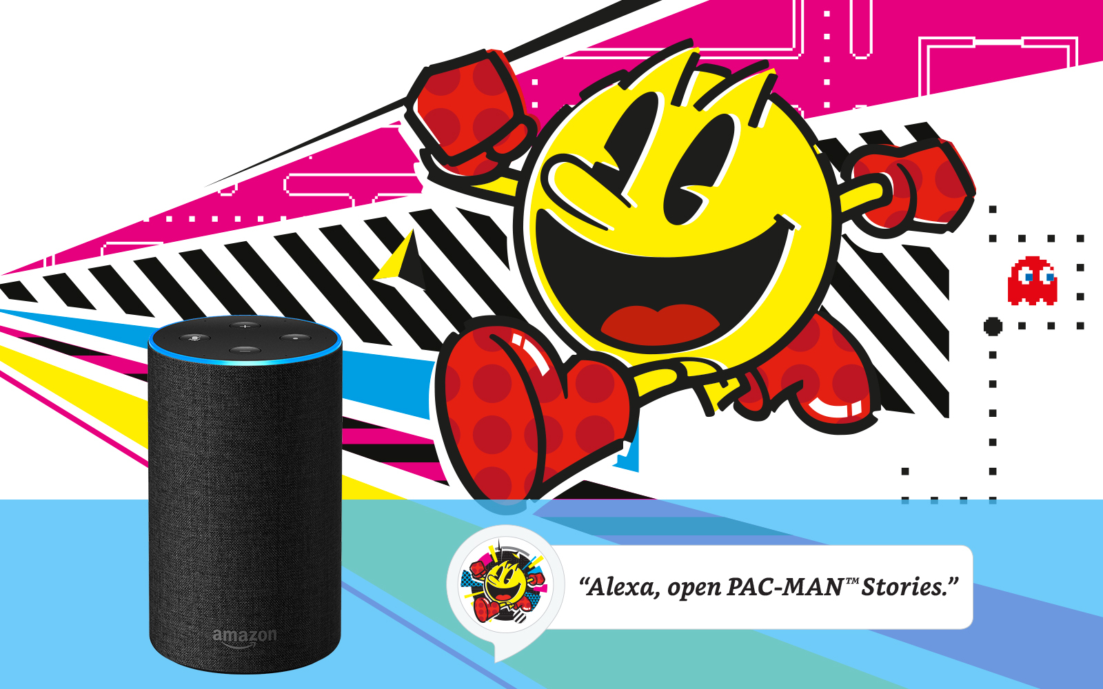 Bandai Namco anuncia Pac-Man Stories, un juego narrativo por voz para Alexa Bandai Namco anuncia Pac-Man Stories, un juego narrativo por voz para Alexa