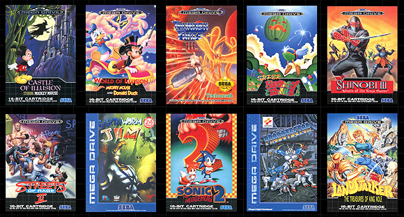 SEGA anuncia 10 juegos más para Mega Drive Mini