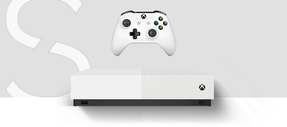 Xbox One S All-Digital es la versión sin lector de discos de la consola de Microsoft