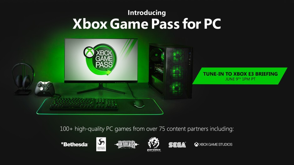Microsoft anuncia Xbox Game Pass para PC
