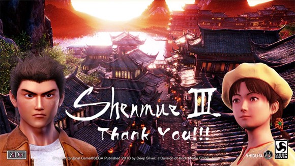 Shenmue III se retrasa hasta noviembre