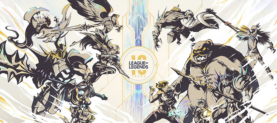 Riot Games anuncia un puñado de juegos para celebrar los 10 años de League of Legends