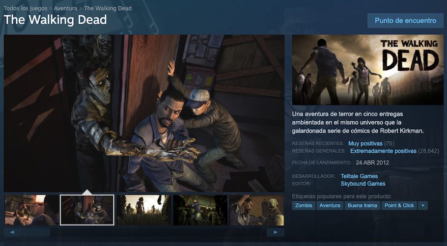 The Walking Dead vuelve a Steam de la mano de Skybound, la compañía de Robert Kirkman