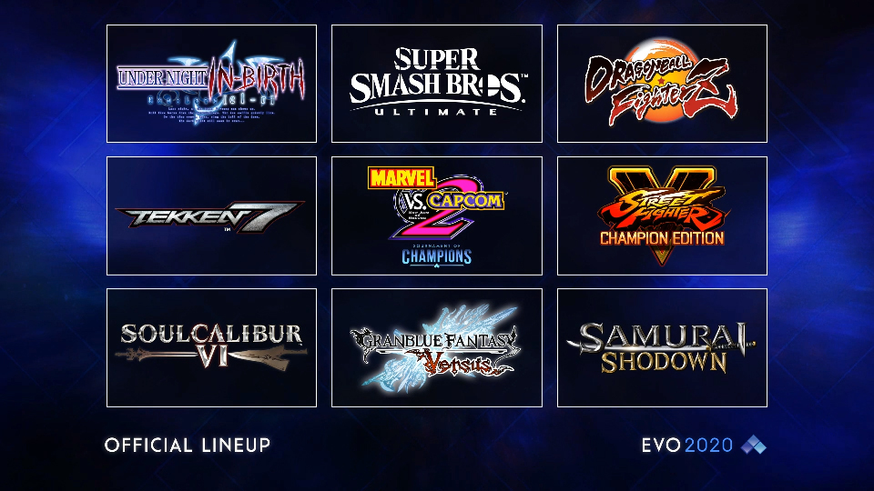 Estos son los juegos del EVO 2020