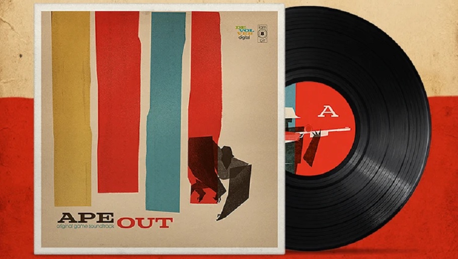 La banda sonora de Ape Out en vinilo es el primer disco en directo hecho con un videojuego