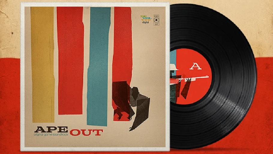 La banda sonora de Ape Out en vinilo es el primer disco en directo hecho con un videojuego