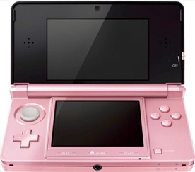 Nintendo 3DS rosa