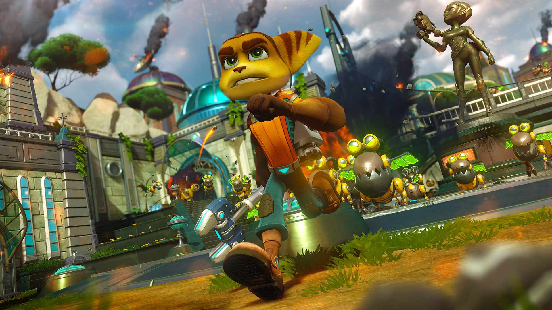 El Ratchet & Clank de 2016 se actualizará en abril para añadir 60fps en ...